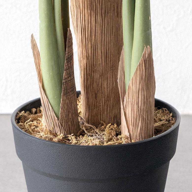 フェイクグリーン モンステラ 高さ約100 cm  鉢付き 観葉植物 インテリアグリーン ポット付き ボタニカル インテリア カフェ 91504 | ブランド登録なし | 16