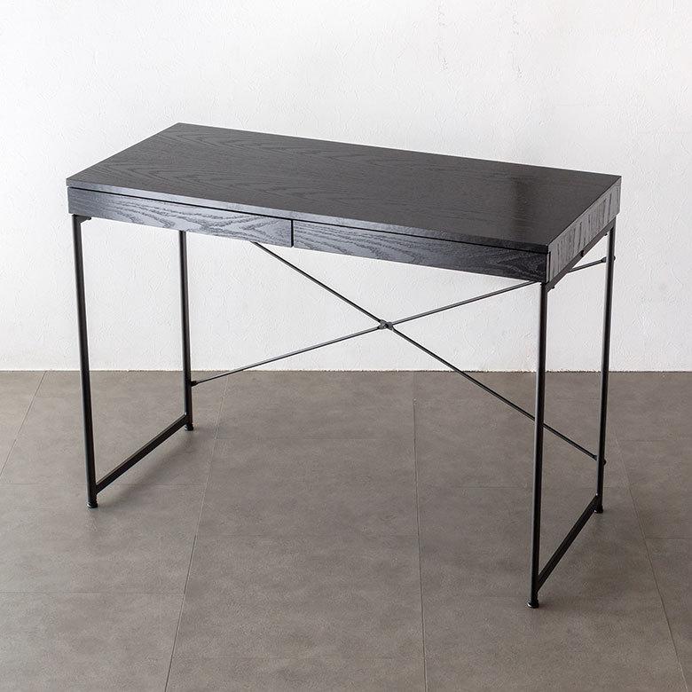 デスク パソコンデスク スチール 木製 W 100 × D 45 H 73 cm