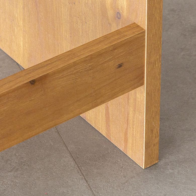 デスク 木製 W約90cm コンセント付き ブラウン パソコンデスク 机 PC スリム ウッド 収納 おしゃれ シンプル ナチュラル 在宅勤務 リモートワーク 91509 | ブランド登録なし | 16