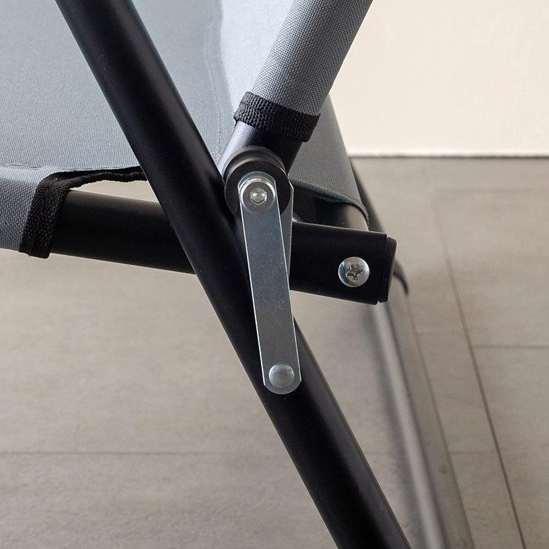 折り畳み式 ロータイプ 2人掛け ブラウン グレー いす アウトドア用品 ロースタイル キャンプ おしゃれ ポータブル 91512 | ブランド登録なし | 12