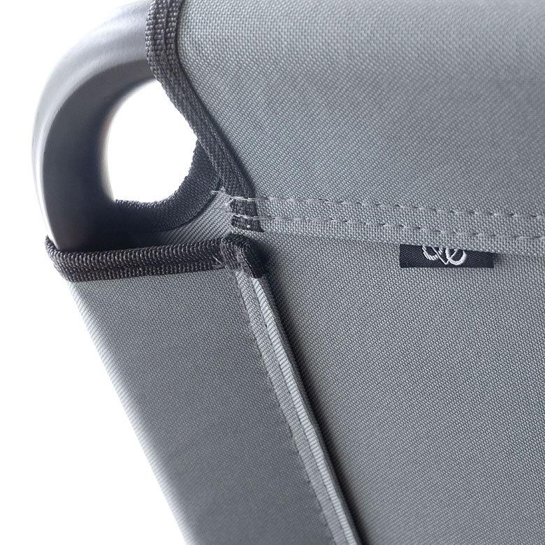 折り畳み式 ロータイプ 2人掛け ブラウン グレー いす アウトドア用品 ロースタイル キャンプ おしゃれ ポータブル 91512 | ブランド登録なし | 10