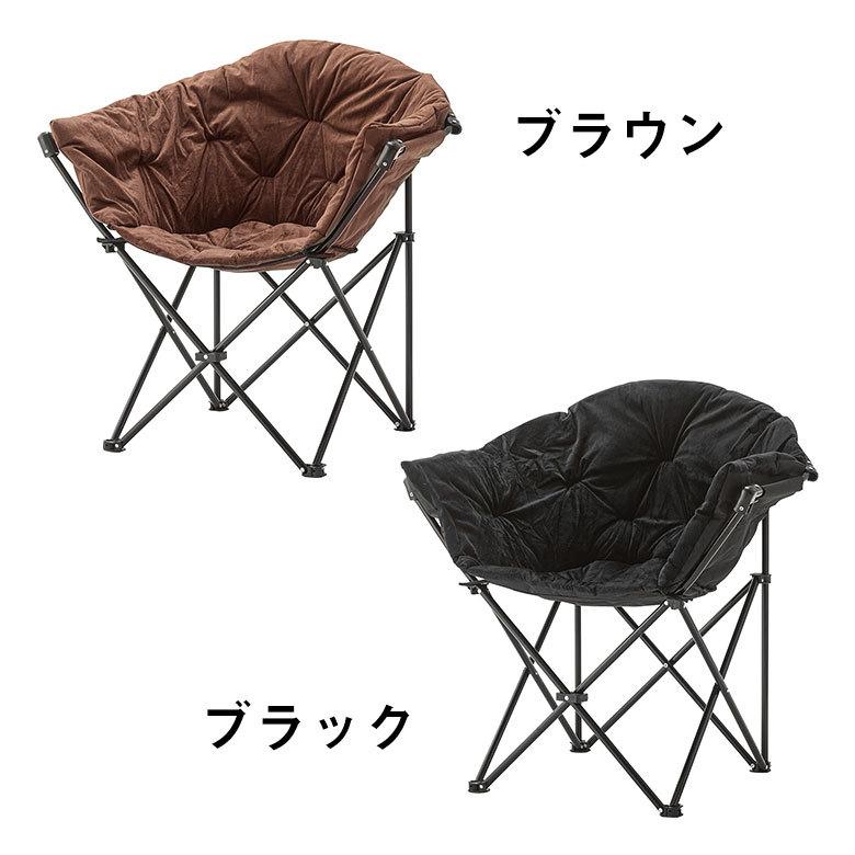 折り畳み式 ワンタッチ 1人掛け ブラウン ブラック いす 袋付き アウトドア用品 コンパクト キャンプ おしゃれ ポータブル 91513 | ブランド登録なし | 15