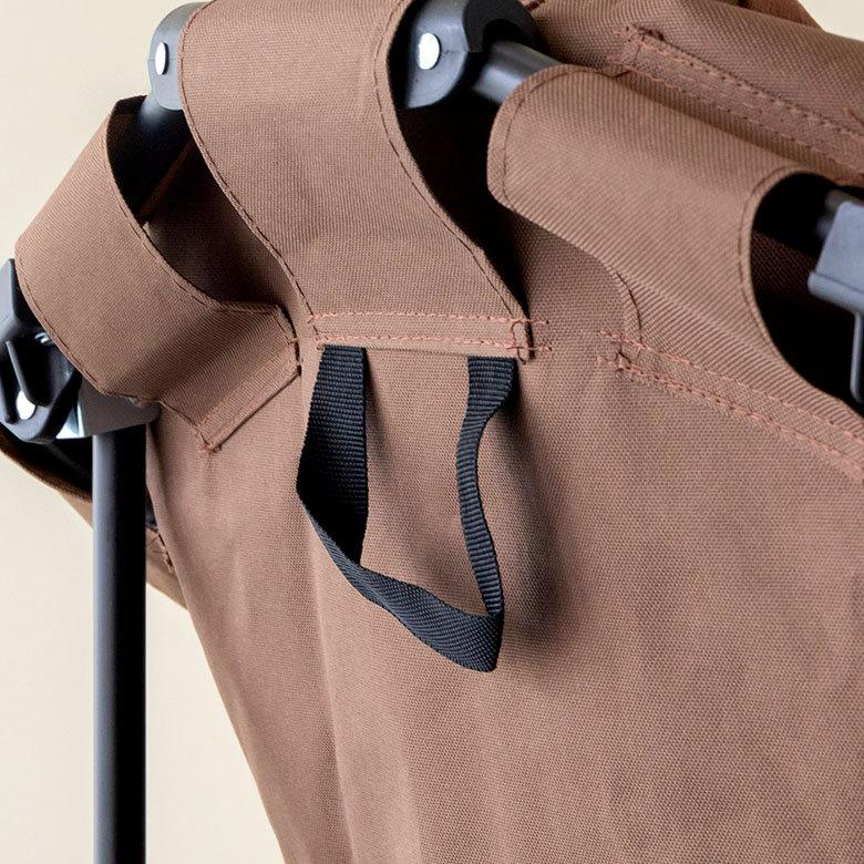 折り畳み式 ワンタッチ 1人掛け ブラウン ブラック いす 袋付き アウトドア用品 コンパクト キャンプ おしゃれ ポータブル 91513 | ブランド登録なし | 10