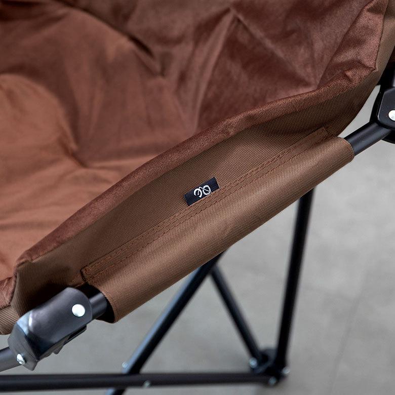 折り畳み式 ワンタッチ 1人掛け ブラウン ブラック いす 袋付き アウトドア用品 コンパクト キャンプ おしゃれ ポータブル 91513 | ブランド登録なし | 11