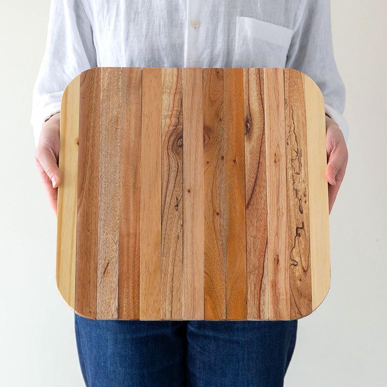 テーブルトップ 天板 30L トランクカーゴ専用 木 収納袋付 サイドテーブル トレイ キャンプ おしゃれ ポータブル 91514 | ブランド登録なし | 03