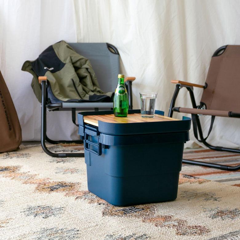 テーブルトップ 天板 30L トランクカーゴ専用 木 収納袋付 サイドテーブル トレイ キャンプ おしゃれ ポータブル 91514 | ブランド登録なし | 07