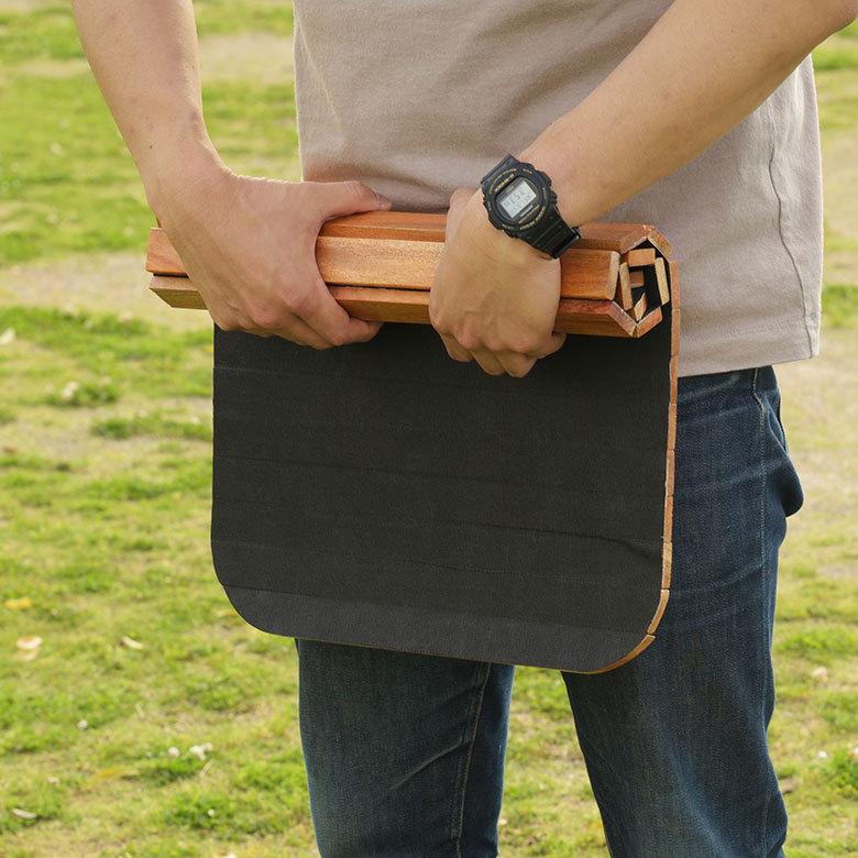 テーブルトップ 天板 30L トランクカーゴ専用 木 収納袋付 サイドテーブル トレイ キャンプ おしゃれ ポータブル 91514 | ブランド登録なし | 09