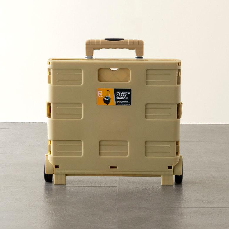キャリーカート 折り畳み式 キャリー ワゴン プラスチック  伸縮 ハンドル アウトドア用品 フォールディング キャンプ おしゃれ 91517 | ブランド登録なし | 20