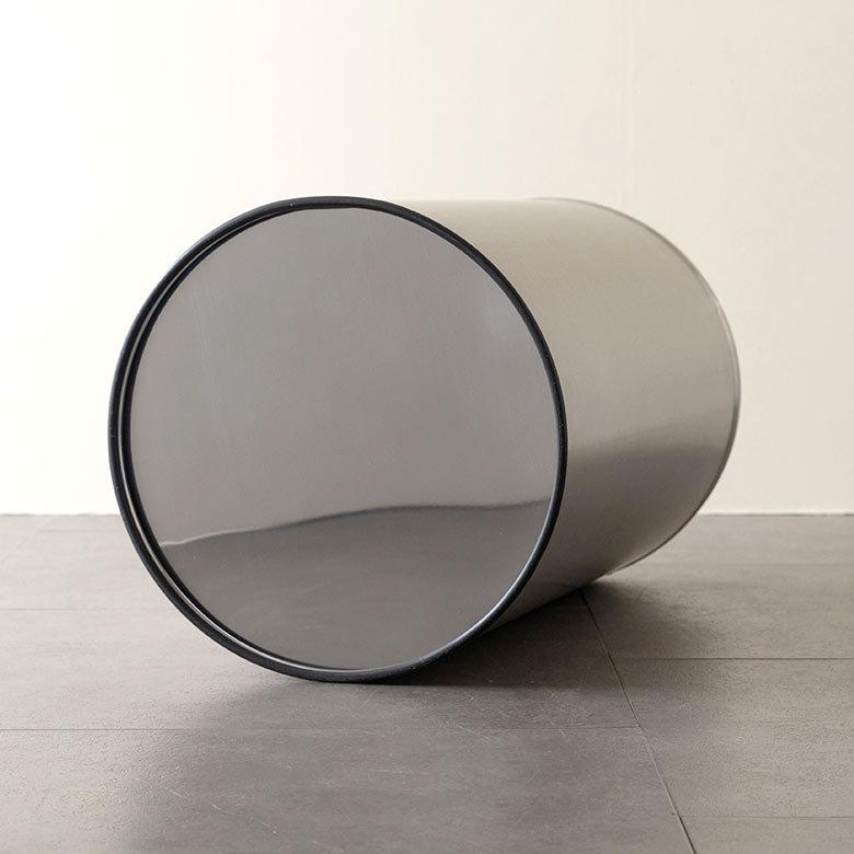 ゴミ箱 ダストボックス トラッシュカン 30L ステンレス  筒形 蓋 ごみ箱 インナー 付き シリンダー 型 おしゃれ  かっこいい 玄関 キッチン 西海岸 91522 | 東谷 | 16