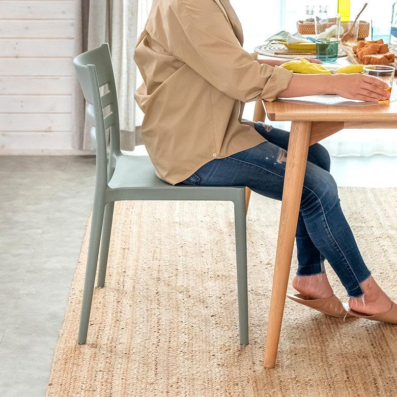 チェア ダイニングチェア スタッキング シンプル 北欧 おしゃれ かわいい ミッドセンチュリー 在宅勤務 カフェ 91525 | ブランド登録なし | 05