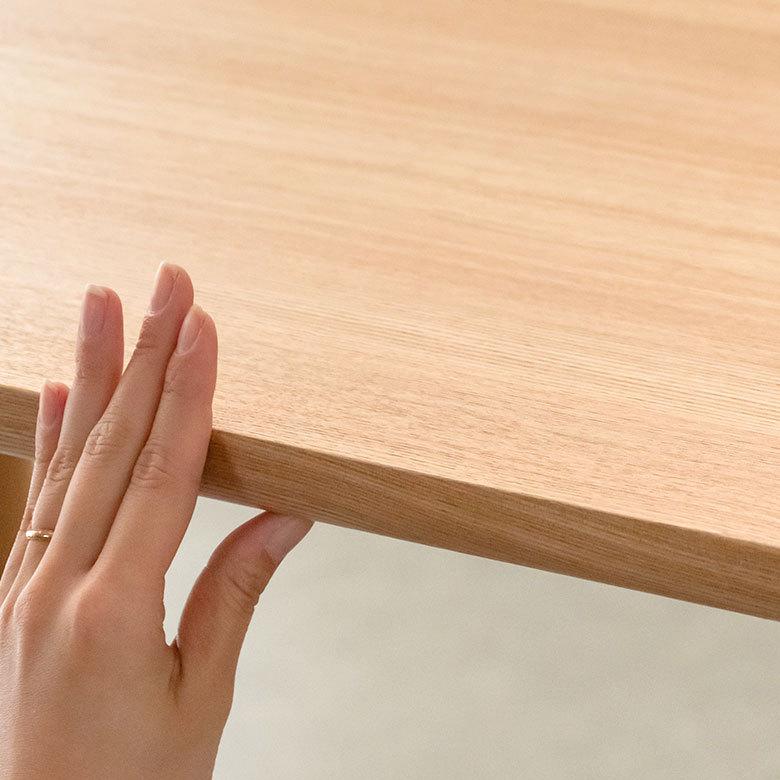 ダイニングテーブル 4人掛け 木製  天然木 ゆったり 大きめ おしゃれ ナチュラル シンプル 北欧 モダン 91527 | ブランド登録なし | 16