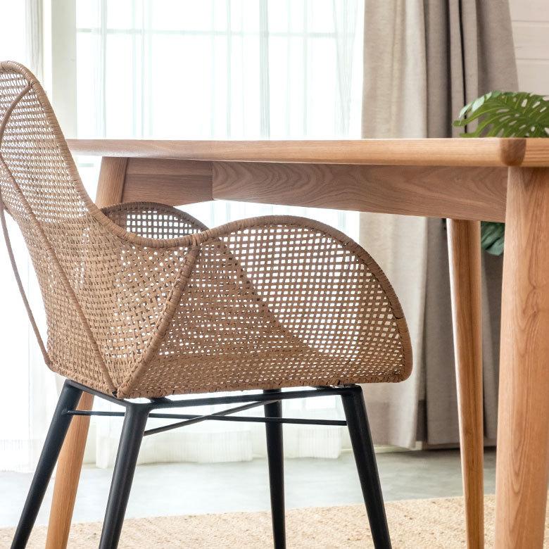 ナチュラルウッド ダイニングテーブル 大きめ Amazon｜MUTUKI ダイニングテーブル 北欧 おしゃれ 木製