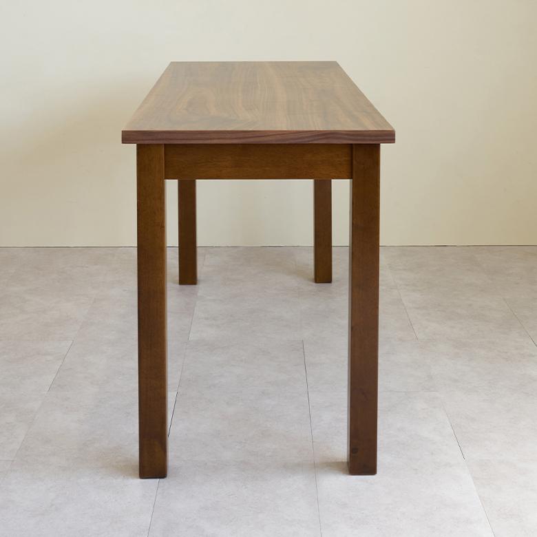 デスク 木製 スリム 引出し 付き ウッド 木目 ウォールナット 机 ワーク おしゃれ シンプル ナチュラル 北欧 リモート テレワーク 学習 勉強 在宅勤務 91534 | 東谷 | 17