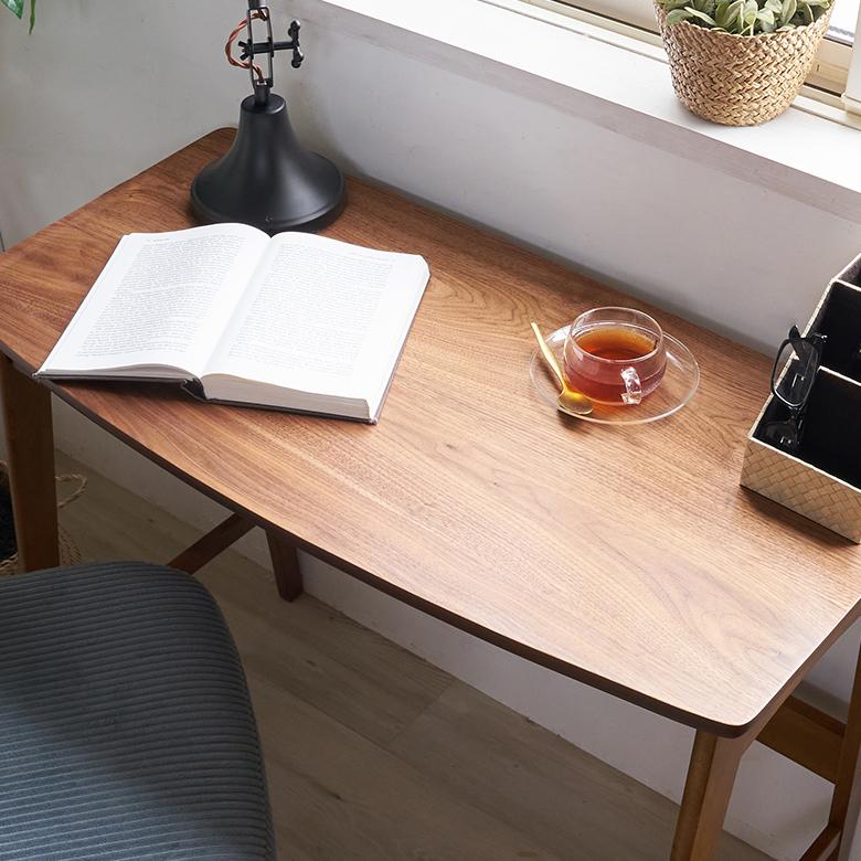 デスク 木製 スリム 引出し 付き ウッド 木目 ウォールナット 机 ワーク おしゃれ シンプル ナチュラル 北欧 リモート テレワーク 学習 勉強 在宅勤務 91535 | 東谷 | 11