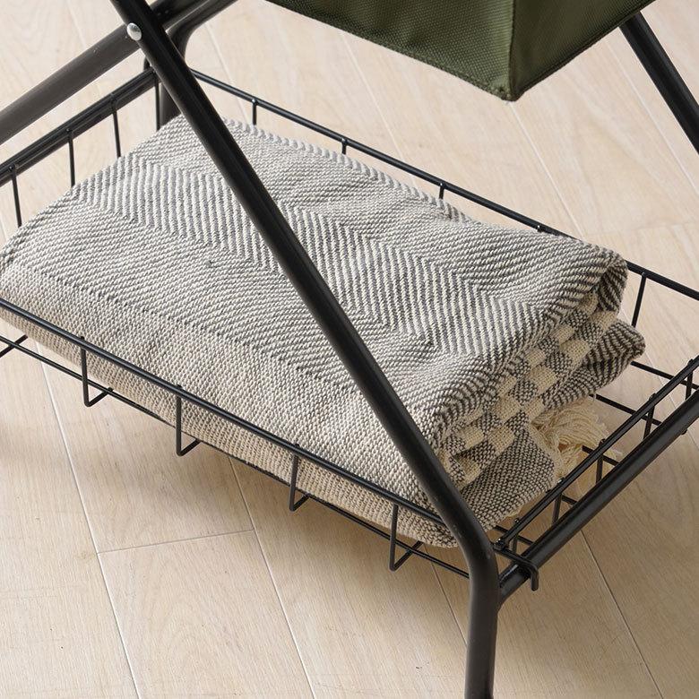 ワゴン バスケット 折り畳み カゴ 収納 おもちゃ 箱 入れ キッチン ランドリー コンパクト トローリー 取り外し可 ワイヤー キャスター付 おしゃれ 西海岸 91537 | ブランド登録なし | 10