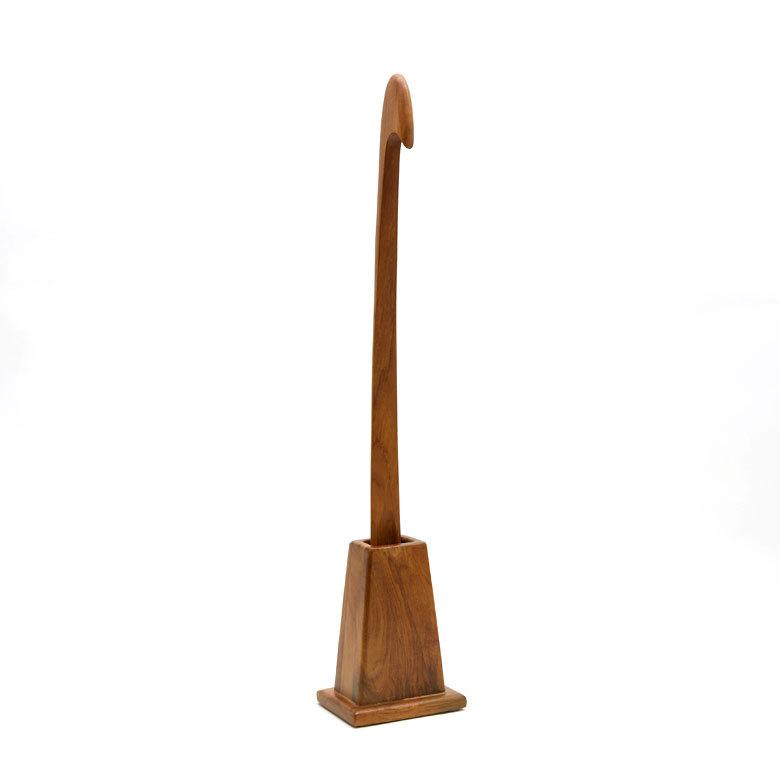 シューホーン 靴 べら 木製 ロング スタンド 付き ベラ 天然木 おしゃれ 北欧 玄関 オフィス インテリア ギフト プレゼント 父の日 敬老の日 雑貨 西海岸 91538 | ブランド登録なし | 08