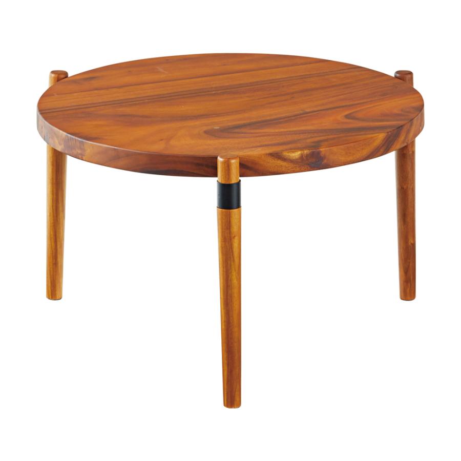 サイド テーブル 机 木製 スチール ラウンド ネスト 丸 円卓 天然木 ソファ ナイト 家具 カフェ リビング 寝室 おしゃれ シンプル ナチュラル 北欧 西海岸 91540 | 東谷 | 20