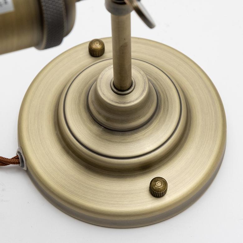 デスク ライト スタンド 電球付き  ブラック 高さ 角度 調整 デスク スタンド 照明 おしゃれ ヴィンテージ リモート テレ ワーク リビング学習 在宅勤務 91531 | 東谷 | 12