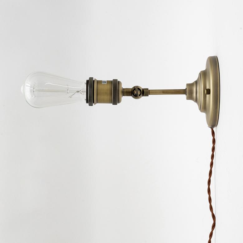 デスク ライト スタンド 電球付き  ブラック 高さ 角度 調整 デスク スタンド 照明 おしゃれ ヴィンテージ リモート テレ ワーク リビング学習 在宅勤務 91531 | 東谷 | 08