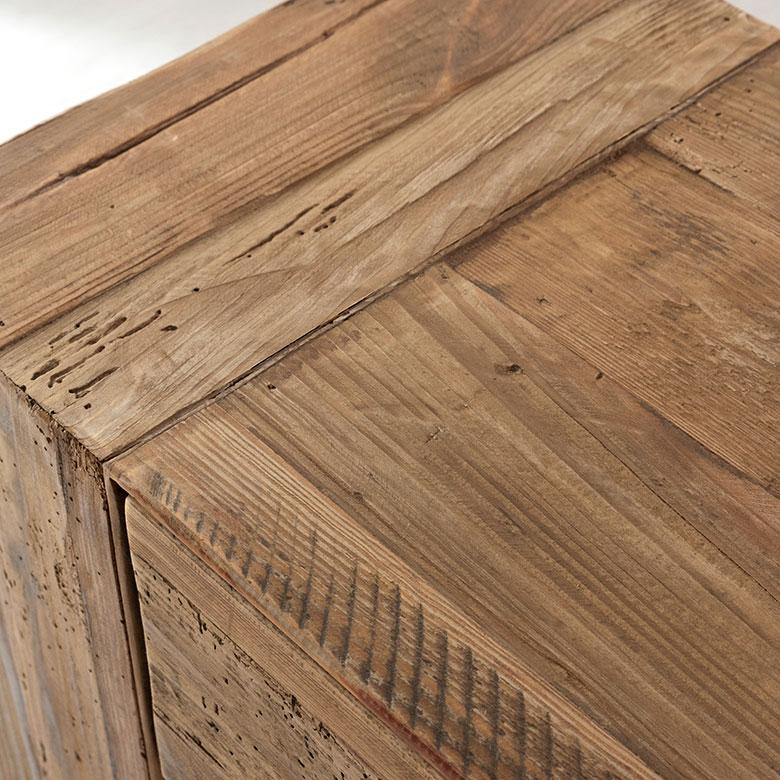 コンソール テレビ 台 TV 衣類 収納 引き出し付き オーディオ 本棚 家具 インテリア リビング アンティーク ビンテージ ヴィンテージ 天然木 古材 西海岸 91556 | 東谷 | 18