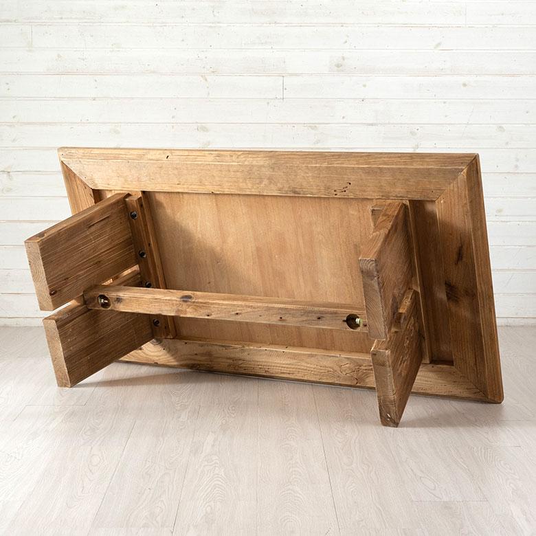 リビング テーブル センター ロー コンパクト おしゃれ 在宅 ヘリンボーン 大きめ パイン材 モダン 天然木 ソファ カフェ 店舗 インテリア 西海岸 家具 91557 | 東谷 | 13