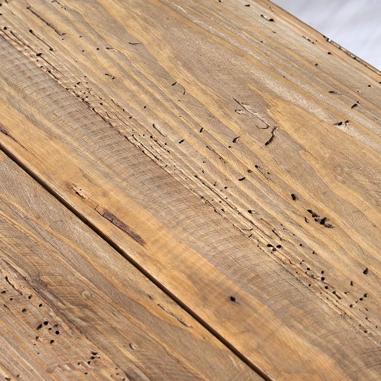 ダイニング ベンチ ウッド 古材 長 椅子 チェア いす イス 玄関 スツール 2人 掛け 二人 おしゃれ ナチュラル シンプル 北欧 家具 西海岸 ヴィンテージ風 91558 | 東谷 | 16