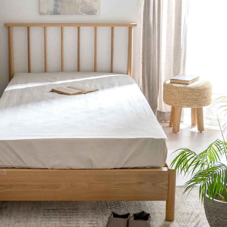 東谷 ベッド シングル 寝具 ヘッドボード付き フレーム ウッド