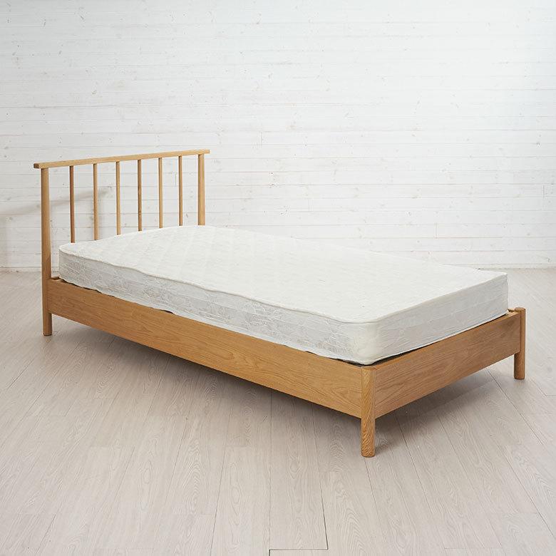 マットレス シングル 寝具 厚さ 16.5cm コイル ベッド マット ボンネル 硬め 通気性 耐久性 快適 シンプル おしゃれ 寝室 ルーム ホテル リゾート 西海岸 91561 | 東谷 | 19