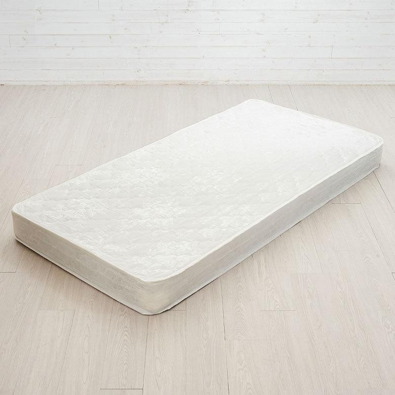 マットレス シングル 寝具 厚さ 16.5cm コイル ベッド マット ボンネル 硬め 通気性 耐久性 快適 シンプル おしゃれ 寝室 ルーム ホテル リゾート 西海岸 91561 | 東谷 | 03