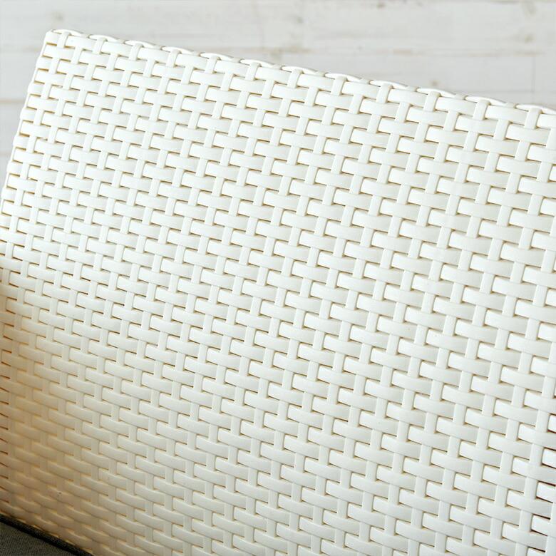 ガーデン リビング 4点セット テーブル ソファ ラタン調 ひじ掛け リゾート感 ベランダ テラス 庭 屋外 バルコニー アウトドア 家具 西海岸 91565 | ブランド登録なし | 12