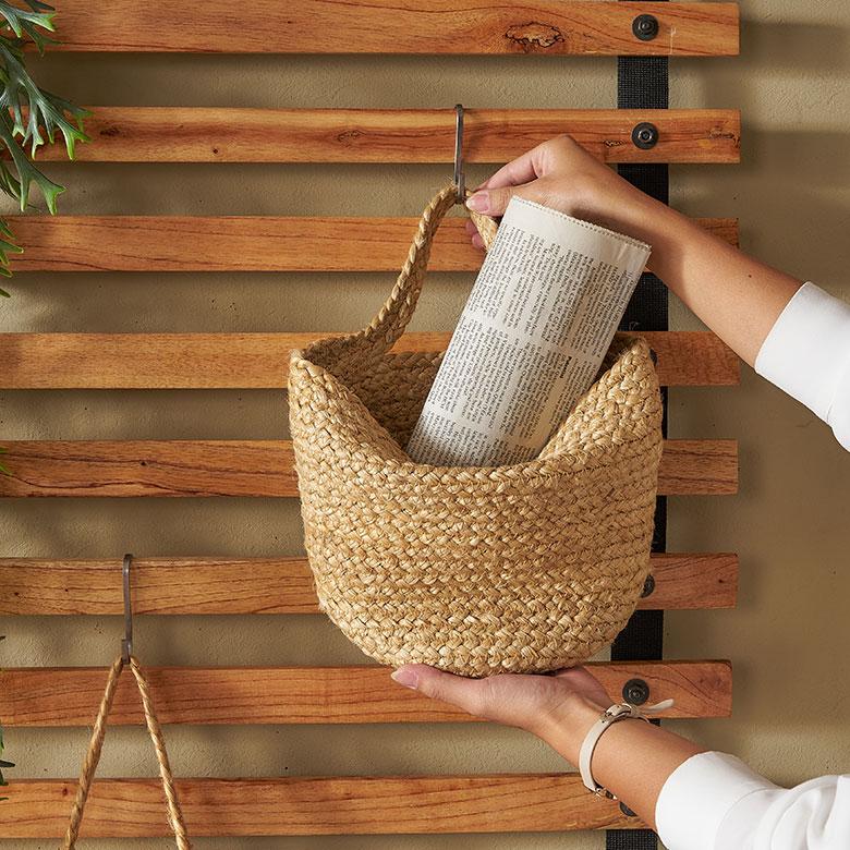 パーテーション ロール ワイド 天然木 ウッド  コンパクト 間仕切り ナチュラル 天井 壁面 ディスプレイ 店舗 北欧 おしゃれ インテリア 雑貨 西海岸風 91566 | 東谷 | 05