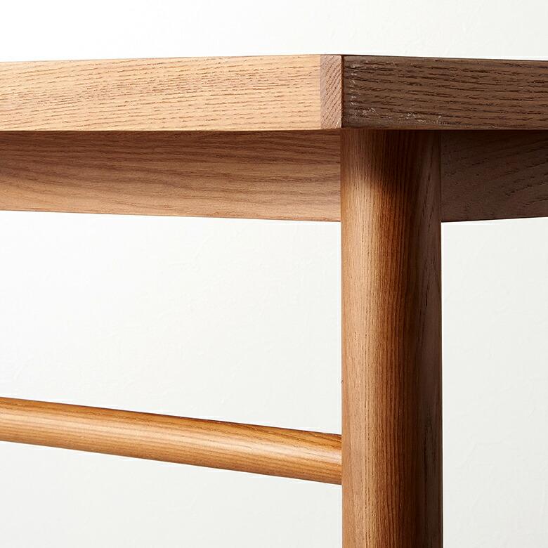 テーブル ダイニング リビング 天然木 アッシュ材 幅 150cm シンプル ナチュラル 家具 インテリア 机 4人掛け リゾート おしゃれ 北欧 モダン 西海岸風 91568 | 東谷 | 17