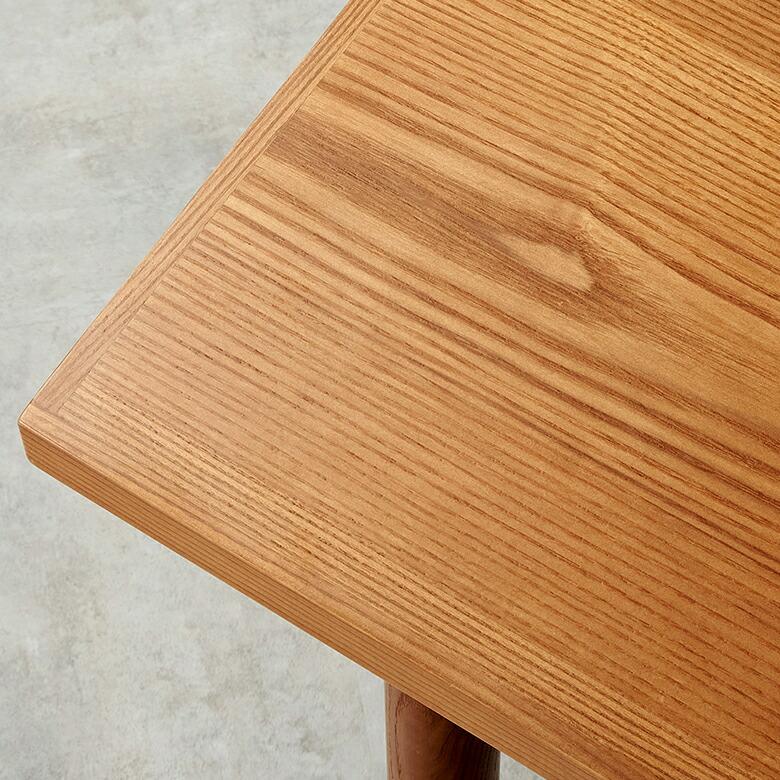 テーブル ダイニング リビング 天然木 アッシュ材 幅 150cm シンプル ナチュラル 家具 インテリア 机 4人掛け リゾート おしゃれ 北欧 モダン 西海岸風 91568 | 東谷 | 18