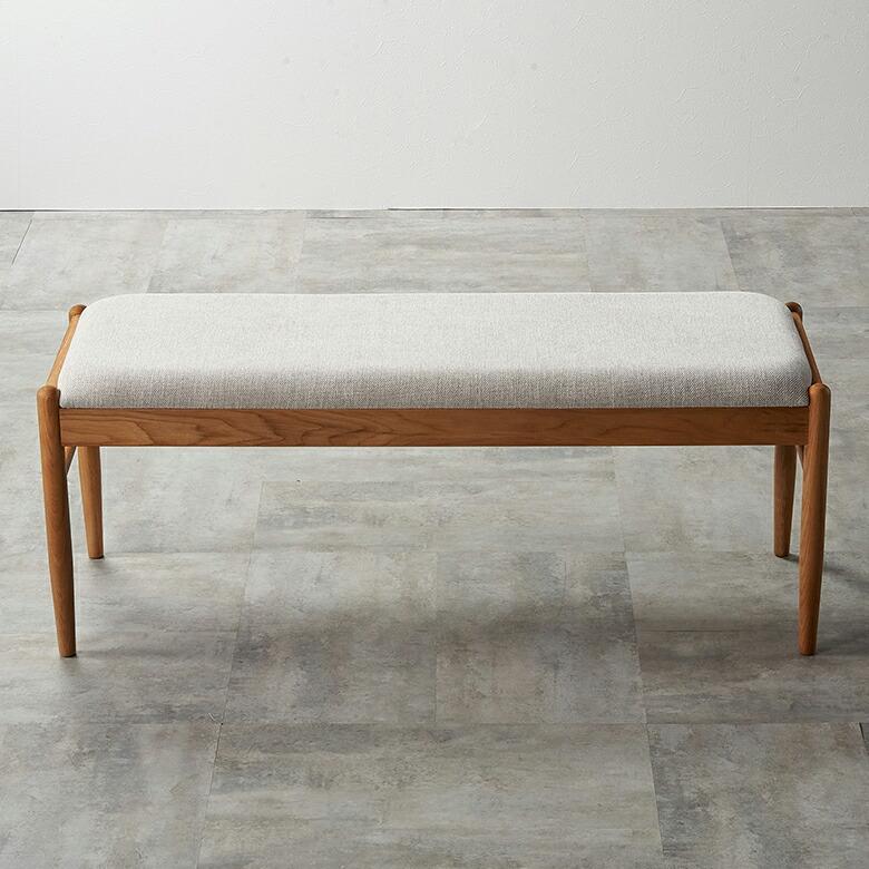 ベンチ チェア ダイニング リビング 天然木 アッシュ材 座面高 45cm シンプル 家具 インテリア 食卓 椅子 2人 掛け 2P リゾート おしゃれ 北欧 西海岸風 91570 | 東谷 | 13