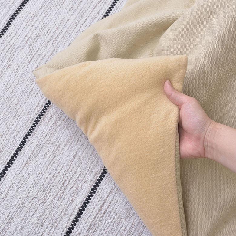 こたつ 布団 長方形 120×230cm 撥水加工 無地 薄 がけ 掛け 暖房 炬燵 インテリア シンプル ナチュラル リビング ダイニング おしゃれ 北欧 西海岸風 91572 | 東谷 | 20