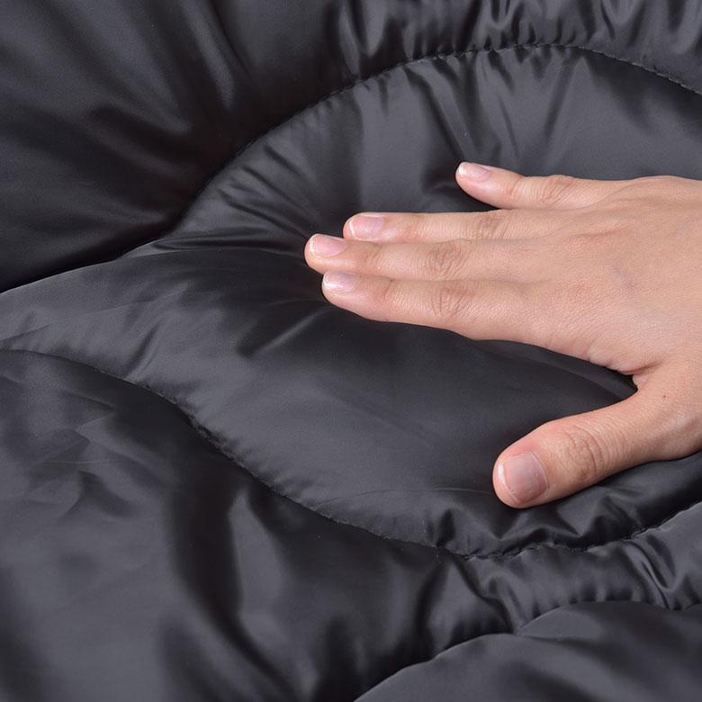 こたつ 布団 正方形 190×190cm 撥水加工 無地 リバーシブル 収納袋付 洗濯可 キルティング ブランケット 掛け 暖房 インテリア おしゃれ 北欧 西海岸風 91573 | 東谷 | 05