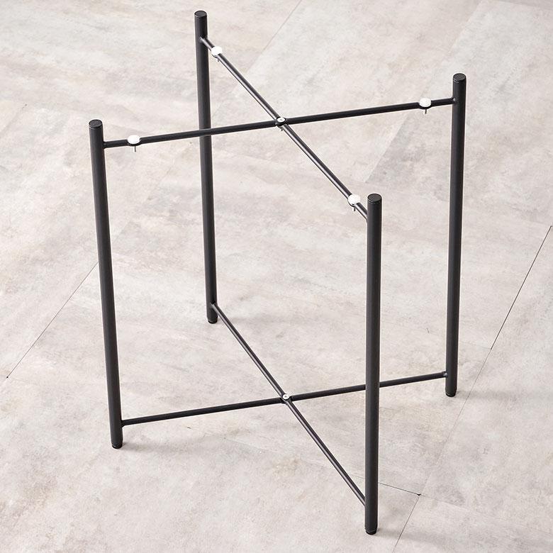 サイド テーブル トレー トレイ 約 W48cm D48cm H52cm 家具 インテリア ナイト ソファ コーヒー 軽量 コンパクト カフェ おしゃれ 北欧 モダン 西海岸風 91577 | 東谷 | 17