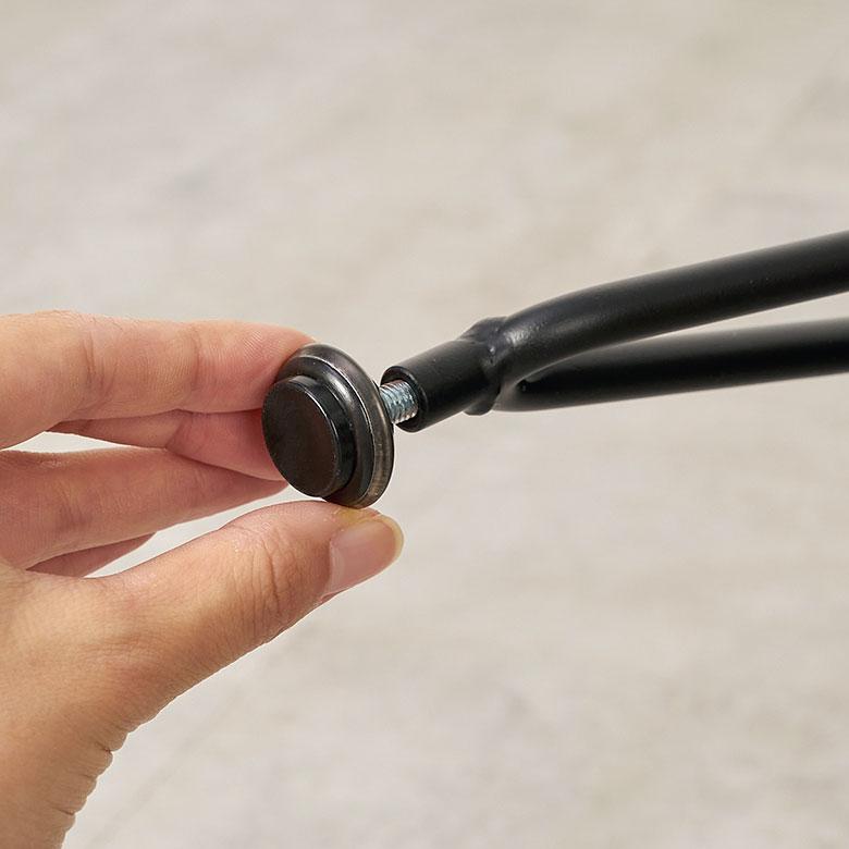 スツール ソフトレザー 椅子 イス 座面高 48cm オットマン 家具 インテリア チェア 1人 掛け 1P コンパクト 腰掛け リゾート おしゃれ 北欧 西海岸風 91579 | 東谷 | 16