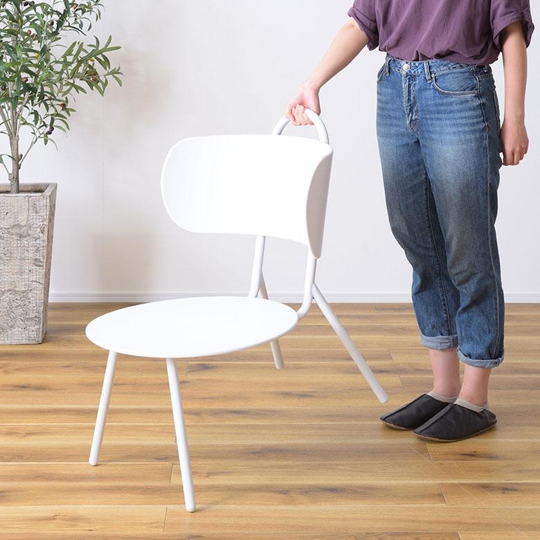 チェア ダイニング 単品 リビング ロータイプ 座面高 36.5cm シンプル 家具 インテリア 食卓 椅子 1人 掛け 1P 用 後方 傾斜 おしゃれ 北欧 西海岸風 91580 | 東谷 | 15