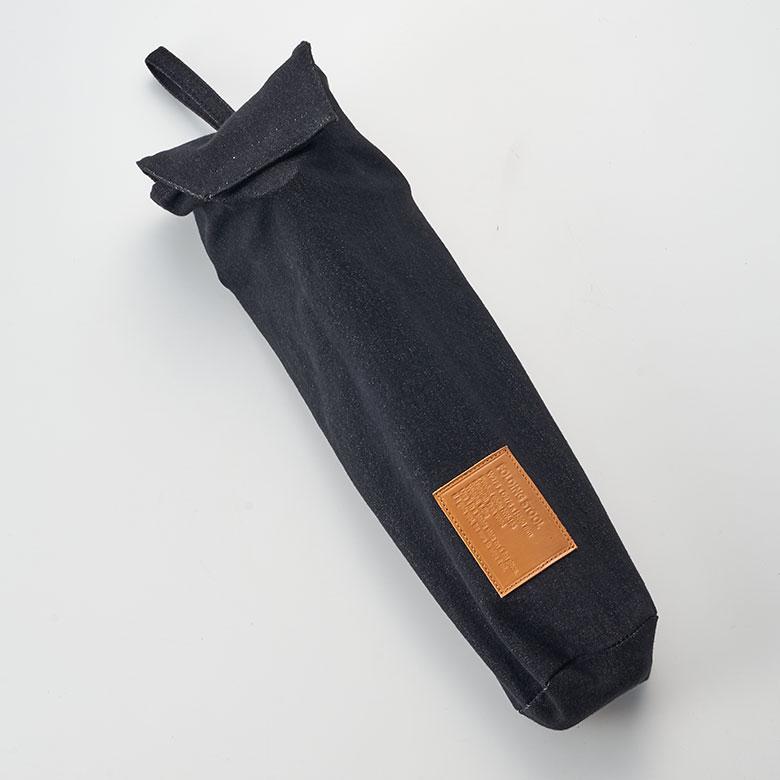 フォールディング スツール 収納袋付 折り畳み 本革 天然木 レザー 椅子 イス 座面高 38cm  家具 インテリア チェア コンパクト ハンティング 西海岸風 91582 | 東谷 | 12