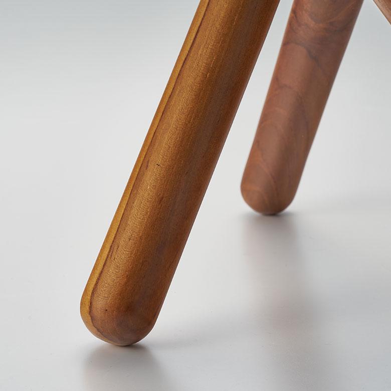 フォールディング スツール 収納袋付 折り畳み 本革 天然木 レザー 椅子 イス 座面高 38cm  家具 インテリア チェア コンパクト ハンティング 西海岸風 91582 | 東谷 | 15