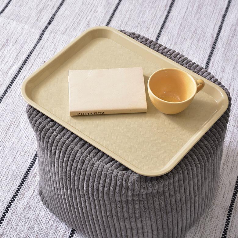 ビーズ クッション キューブ 座椅子 プフ オットマン スツール コーデュロイ ミニ 抱き 1 一 人用 スクエア 四角 家具 インテリア おしゃれ 北欧 西海岸風 91583 | 東谷 | 15