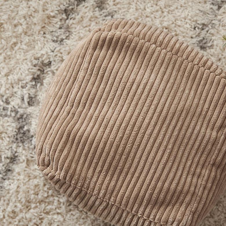 ビーズ クッション キューブ 座椅子 プフ オットマン スツール コーデュロイ ミニ 抱き 1 一 人用 スクエア 四角 家具 インテリア おしゃれ 北欧 西海岸風 91583 | 東谷 | 05