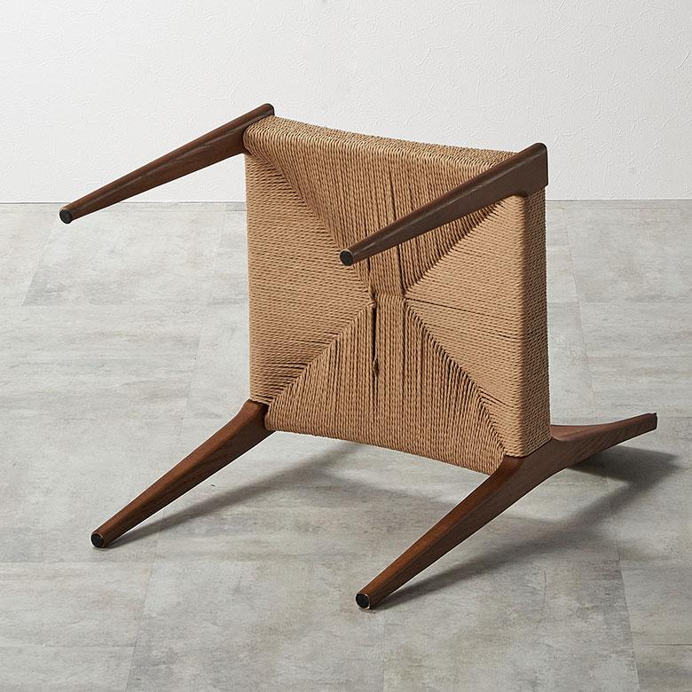 チェア ダイニング 単品 リビング 天然木 ペーパーコード 座面高 45cm シンプル 家具 インテリア 食卓 椅子 1人 掛け 1P 用 おしゃれ 北欧 西海岸風 91584 | 東谷 | 15