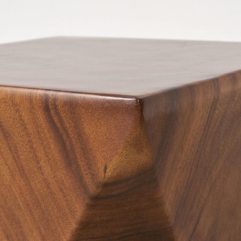 スツール サイド テーブル 椅子 イス ウッド 天然木 木製 座面高 42cm オットマン 家具 インテリア チェア 1人 掛け 1P 腰掛け おしゃれ 北欧 西海岸風 91590 | 東谷 | 17