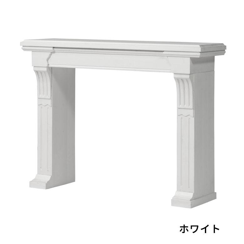 マントルピース 飾り棚 天然木 木製 杉 幅 100cm ディスプレイ コンソール 暖炉 装飾 収納 棚 アンティーク調 インテリア 家具 おしゃれ 北欧 西海岸風 91592 | 東谷 | 12