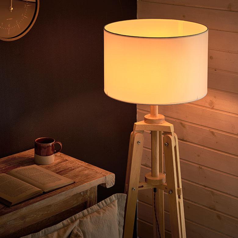 東谷　レザー調スタンドライト 　インダストリアル/ミッド/アート　照明/ランプ 東谷 レザー調スタンドライト インダストリアル/ミッド/アート