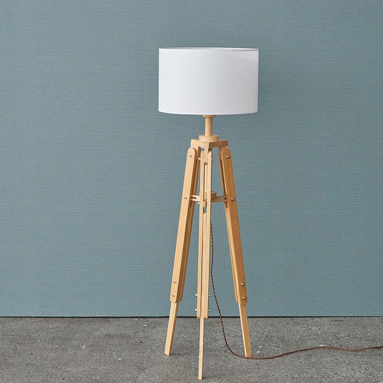 スタンド ライト 照明 ランプ  高さ調整可能 電球付き 60W 高さ 130cm 間接 フロア 電気 インテリア 器具 ナチュラル おしゃれ 北欧 雑貨 西海岸風 91593 | 東谷 | 08