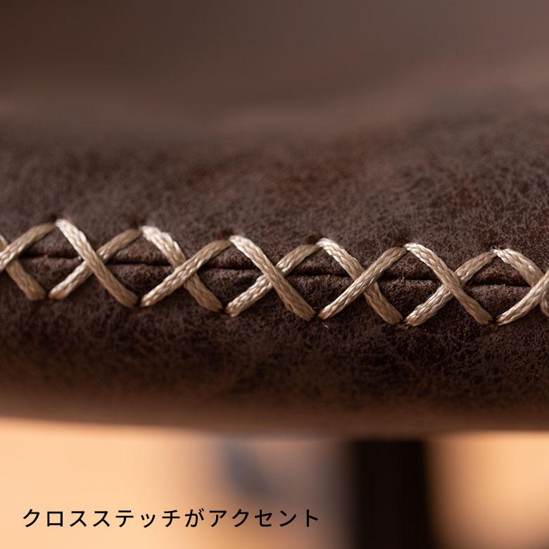 デスク チェア オフィス ワーキング 約 W 56cm D 58cm H 78-87cm SH45-54cm 在宅勤務 勉強 仕事 ソフトレザー 椅子 イス おしゃれ 北欧 家具 西海岸風 91594 | 東谷 | 14