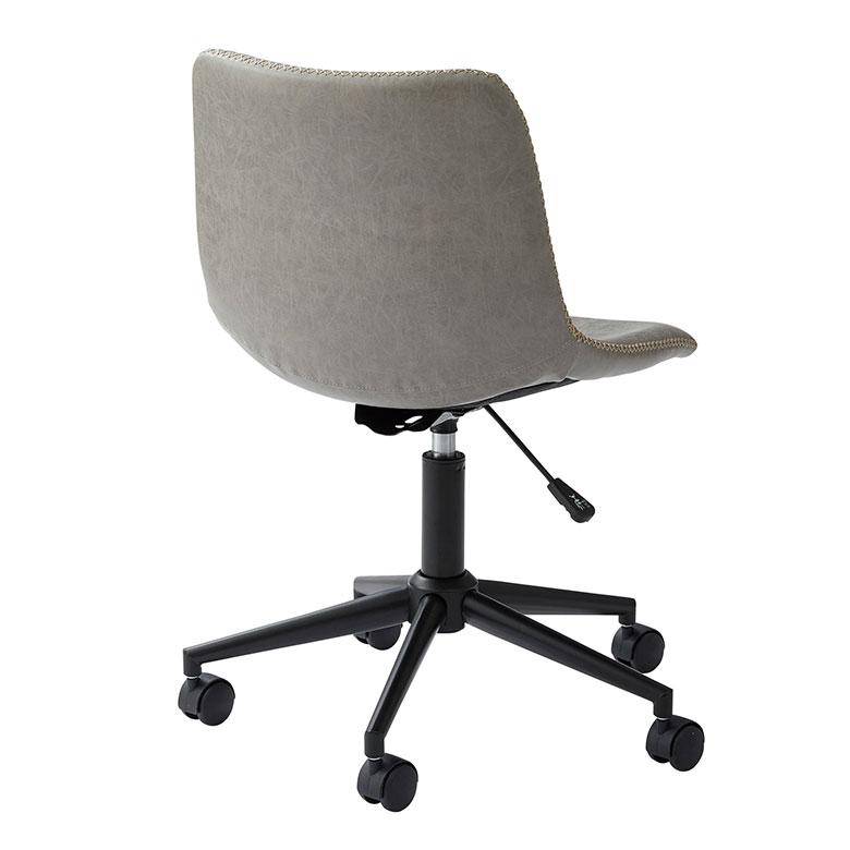 デスク チェア オフィス ワーキング 約 W 56cm D 58cm H 78-87cm SH45-54cm 在宅勤務 勉強 仕事 ソフトレザー 椅子 イス おしゃれ 北欧 家具 西海岸風 91594 | 東谷 | 20